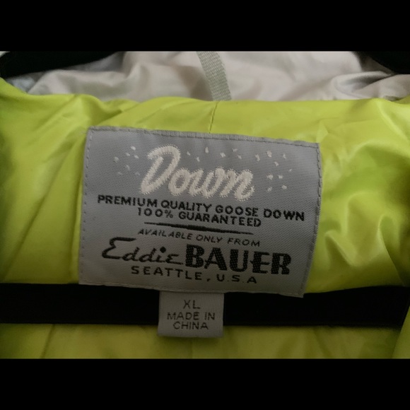 New Eddie Bauer Down Coat - Picture 4 of 6
